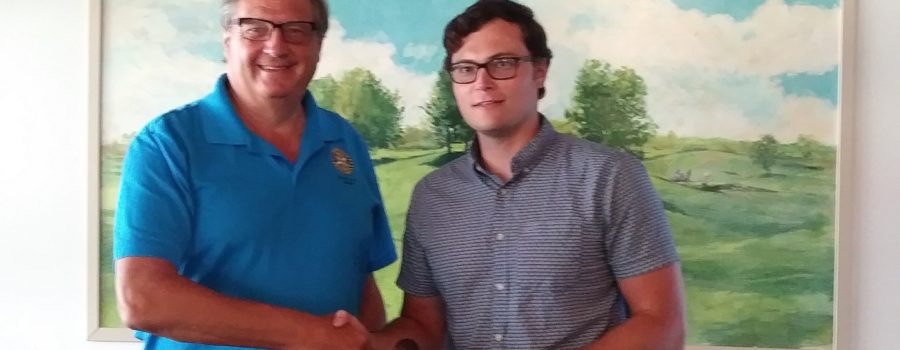 Welcoming Our New Rotary President