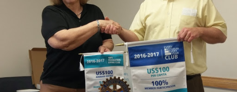 Every Rotarian Every Year and Foundation Giving Club awards