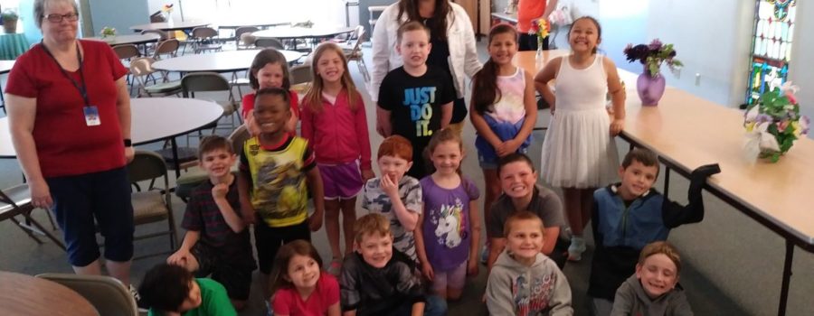 Little Helpers at the Food Pantry