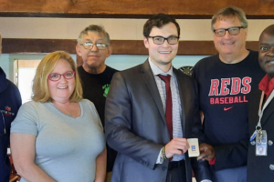 Medina Rotary Donates to Medina Central School District’s Community Liaison