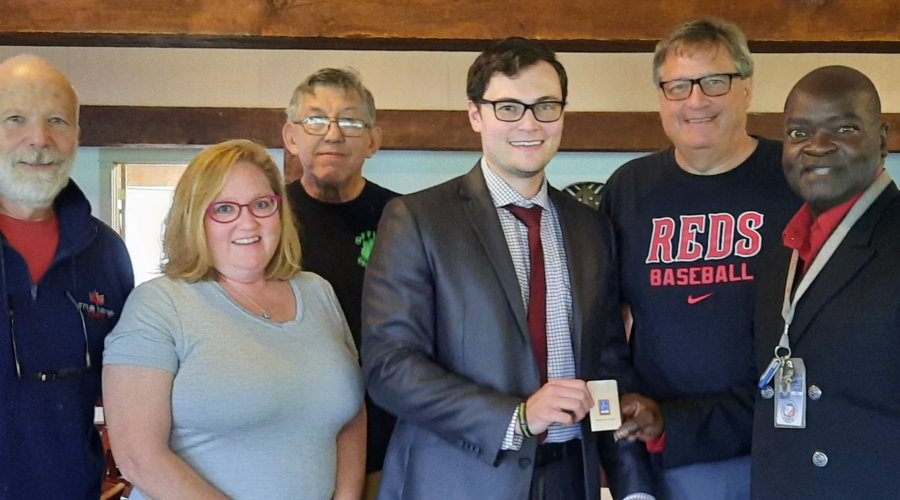 Medina Rotary Donates to Medina Central School District’s Community Liaison