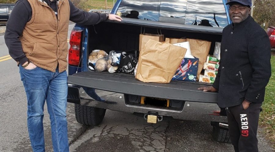 Rotary Club Provides a Local Family With a Thanksgiving Dinner
