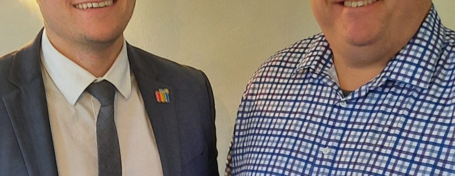 Mark Kruzynski Returns to Medina Rotary Club