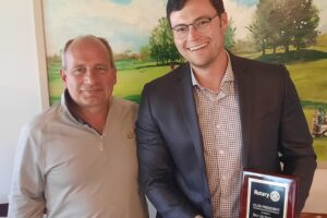 Peter Bartula Takes Over As Rotary President